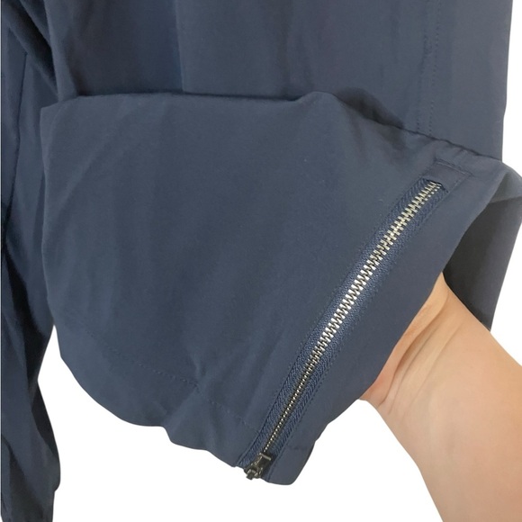 Athleta Brooklyn Heights High Rise Jogger Pants Travel Work Comfort Blue 16 - Picture 7 of 11